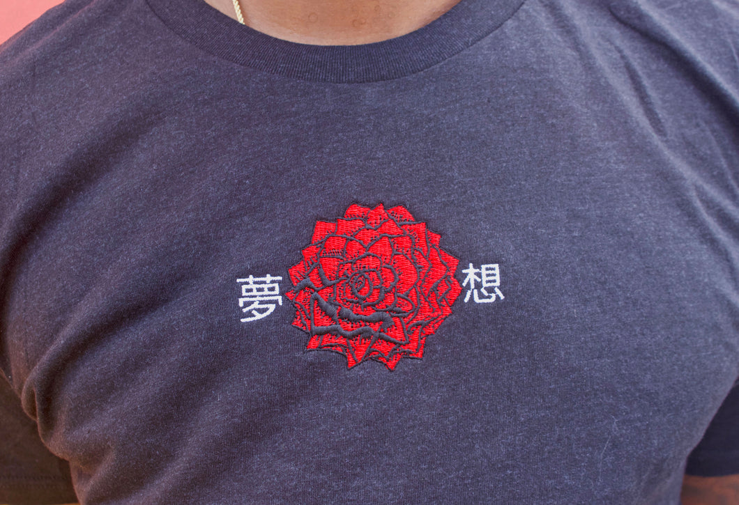 Japanese Camellia Flower Graphic Tee